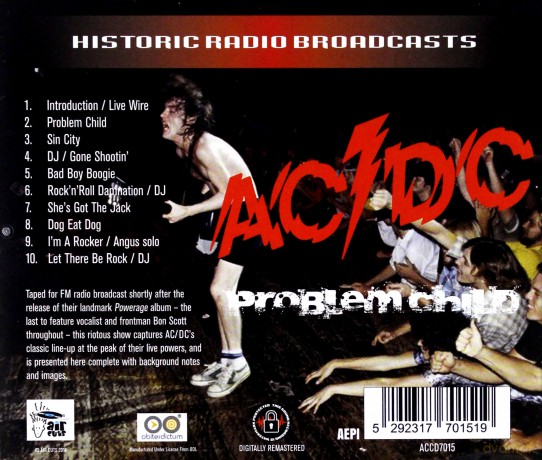 AC/DC: Problem Child [CD]