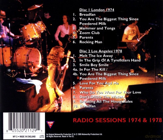 Budgie: Radio Sessions 1974 [CD]