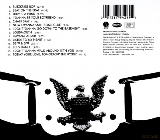 The Ramones: Ramones (40th Anniversary Edition) [CD]