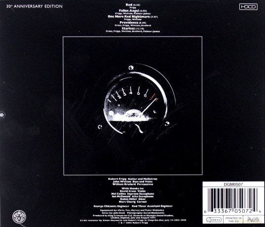 King Crimson: Red [CD]