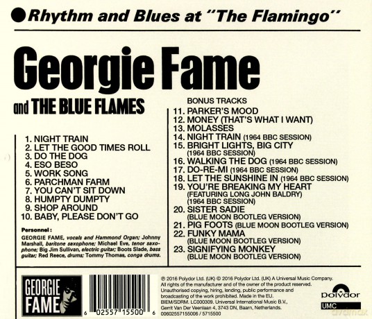 Georgie Fame: Rhythm And Blues At The Flamingo [CD]