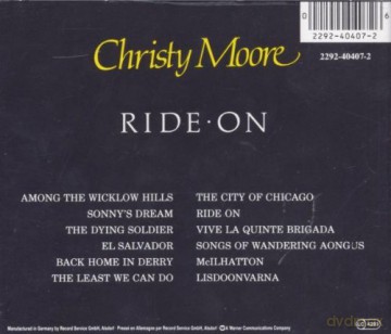 Christy Moore: Ride On [CD]