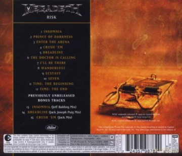 Megadeth: Risk [CD]