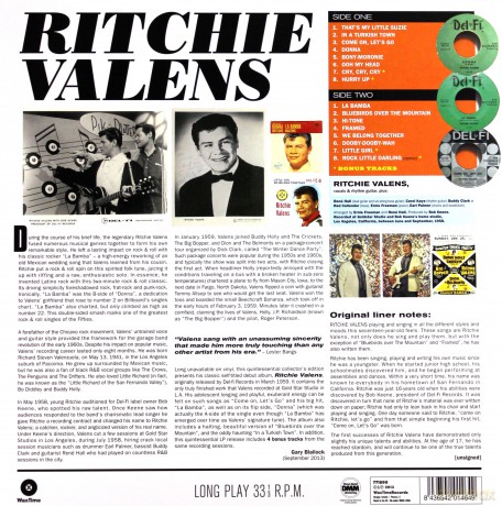 Ritchie Valens: Ritchie Valens [Winyl]