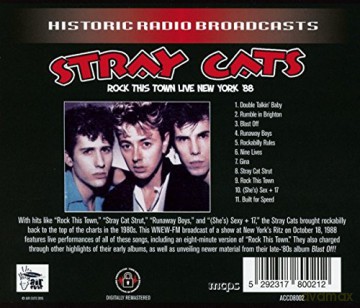 Stray Cats: Rock This Town Live New York 88 [CD]