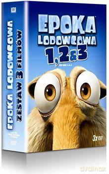 Epoka lodowcowa Trylogia [BOX] [3DVD]