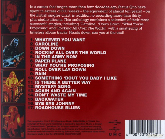 Status Quo: Rockin All Over The World - The Collection [CD]