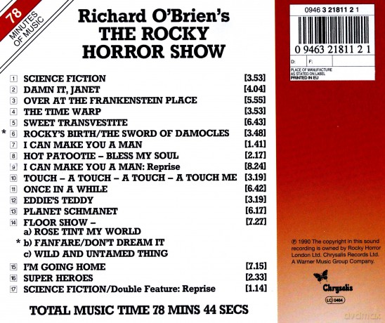 Rocky Horror Show [CD]