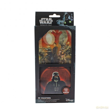 Star Wars Rogue One: Rogue One 3D Zestaw Podstawek (Gwiezdne Wojny)