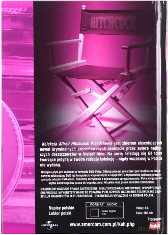 Alfred Hitchcock Przedstawia 14: Kret / Prezent na rocznicę / Czuły truciciel / Mgła się zagęszcza / De mortuis / Zabójstwo z życzliwości (booklet) [DVD]