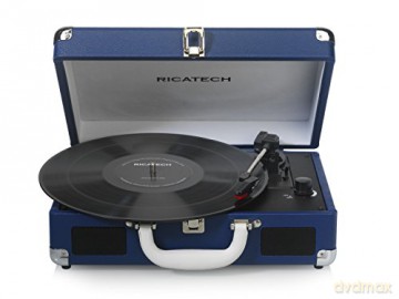 Ricatech: RTT68 Melbourne Navy Blue Turntable