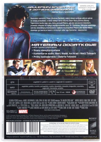 Niesamowity Spider-Man [DVD]