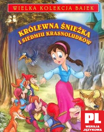 Wielka Kolekcja Bajek: Królewna Śnieżka i siedmiu krasnoludków [2VCD]+[KSIĄŻKA]