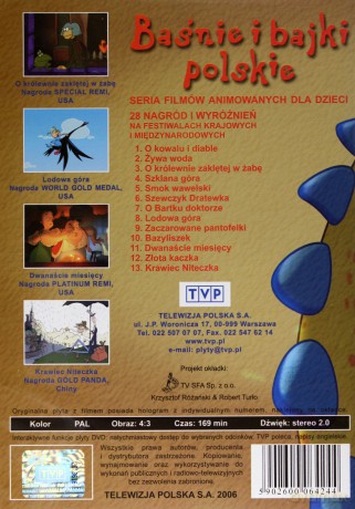 Baśnie i bajki polskie [DVD]