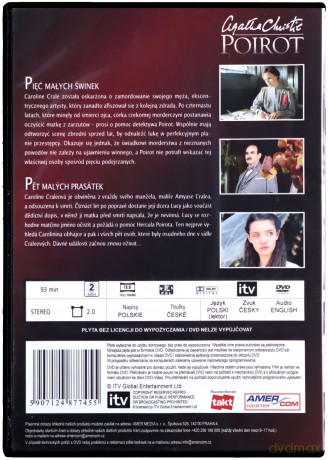 Poirot 32: Pięć małych świnek [DVD]