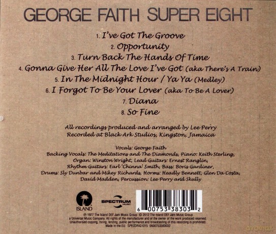 George Faith: Super Eight [CD]