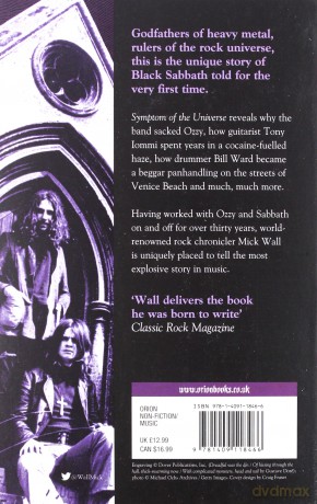 Black Sabbath: Symptom Of The Universe [KSIĄŻKA]