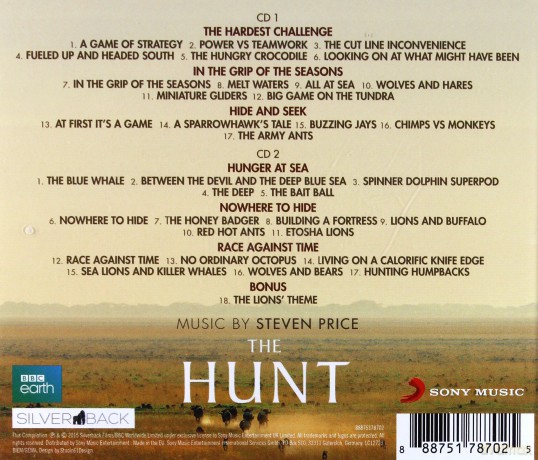 Steven Price: The Hunt [CD]