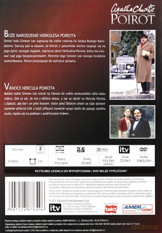 Poirot 24: Boże Narodzenie Herkulesa Poirot [DVD]