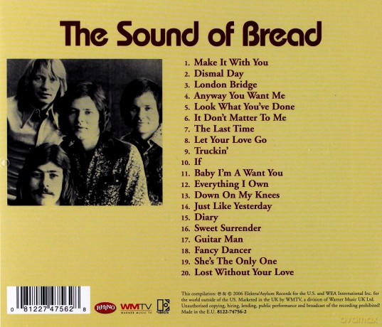 Bread: The Sound Of Bread [CD]