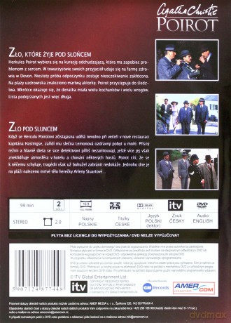 Poirot 31: Zło, które żyje pod słońcem [DVD]