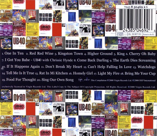 UB40: The Very Best Of - 1980-2000 [CD]