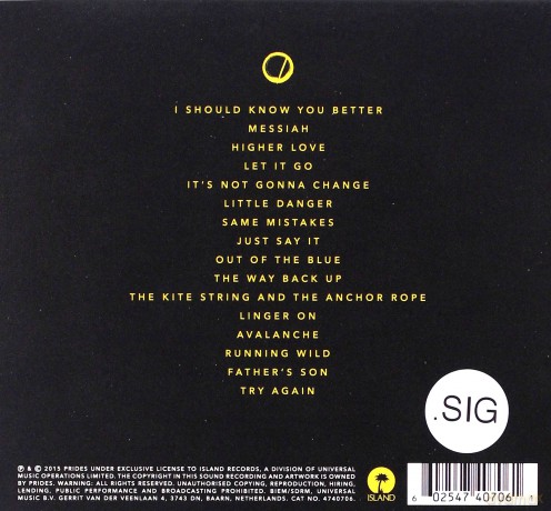 Prides: The Way Back Up [CD]