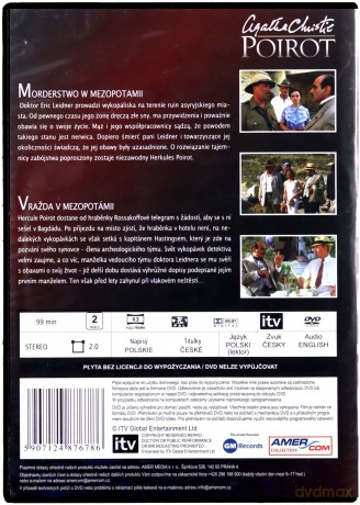 Poirot 30: Morderstwo w Mezopotamii [DVD]