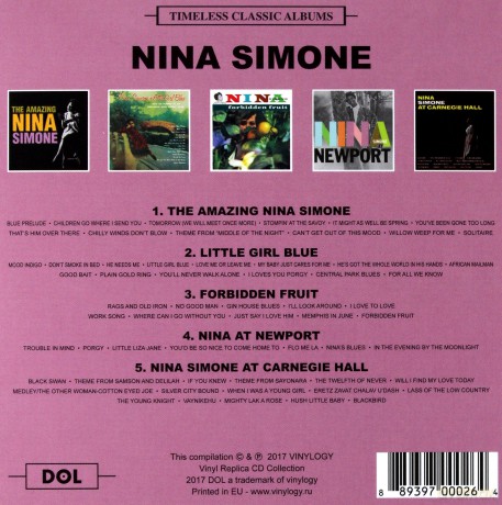 Nina Simone: Timeless Classic Albums [5CD]