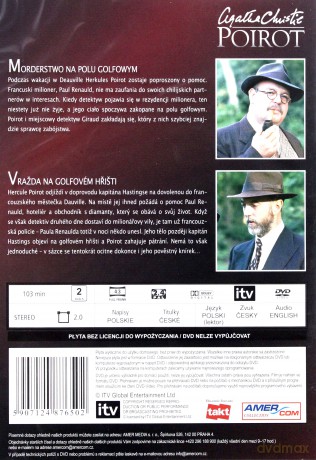 Poirot 25: Morderstwo na polu golfowym [DVD]
