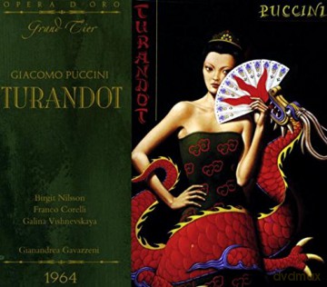 Nilsson Corelli Gavazzeni: Turandot [CD]