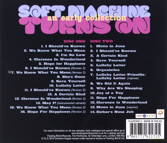 Soft Machine: Turns On [2CD]