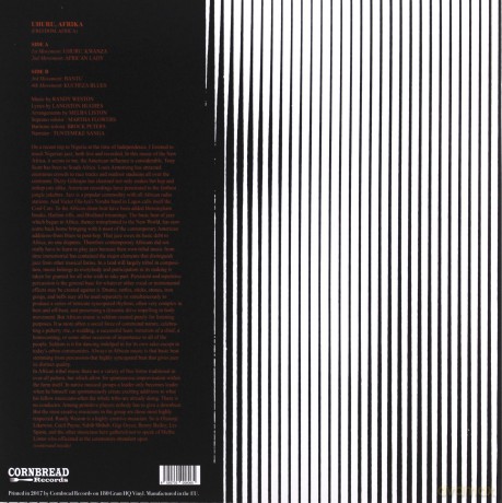 Randy Weston: Uhuru Afrika [Winyl]