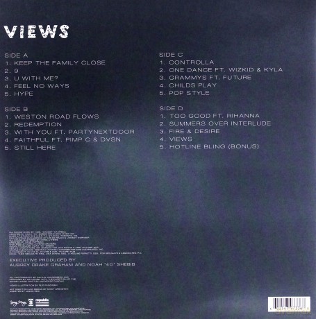 Drake: Views [2xWinyl]