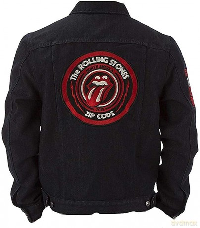 The Rolling Stones: Zip Code 2015 Denim Jacket Large
