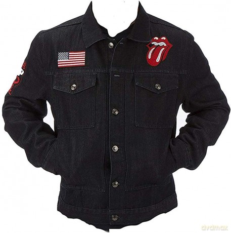 The Rolling Stones: Zip Code 2015 Denim Jacket Large