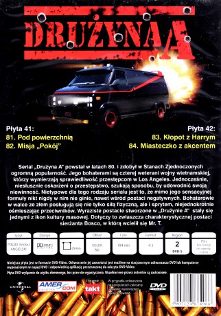Drużyna A cz. 21 (odcinki 81-84) [2DVD]