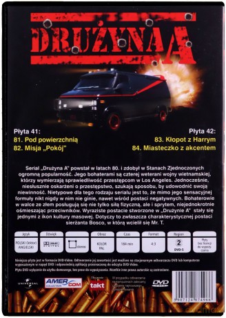 Drużyna A cz. 21 (odcinki 81-84) [2DVD]
