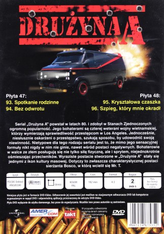 Drużyna A cz. 24 (odcinki 93-96) [2DVD]