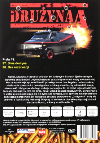 Drużyna A cz. 25 (odcinki 97-98) [DVD]