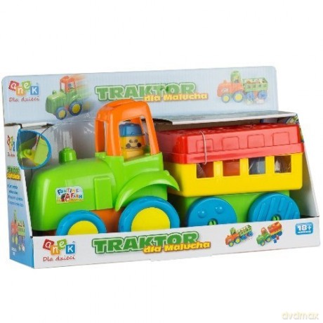 Traktor przyczepa z sorterem
