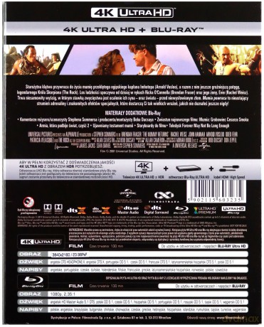 Mumia powraca [Blu-Ray 4K]+[Blu-Ray]
