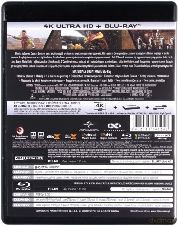 Mumia: Grobowiec Cesarza Smoka [Blu-Ray 4K]+[Blu-Ray]