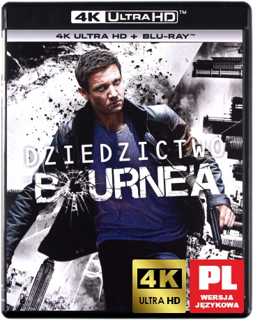 Dziedzictwo Bourne'a [Blu-Ray 4K]+[Blu-Ray]