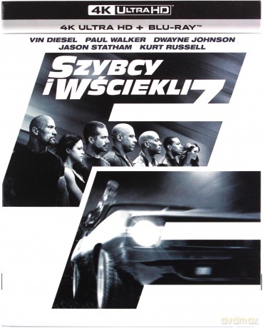 Szybcy i wściekli 7 [Blu-Ray 4K]+[Blu-Ray]