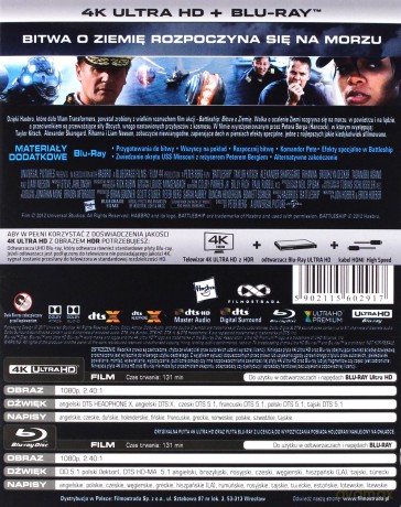 Battleship: Bitwa o Ziemię [Blu-Ray 4K]+[Blu-Ray]