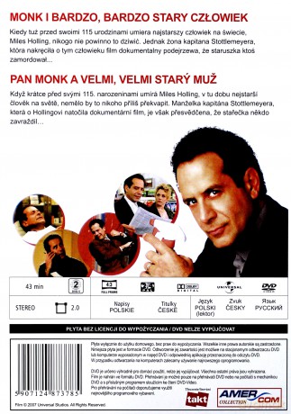 Monk 16: Monk i bardzo, bardzo stary człowiek (0) [DVD]