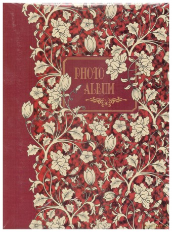 Album fotograficzny PP4-100 P Bordowy ornament