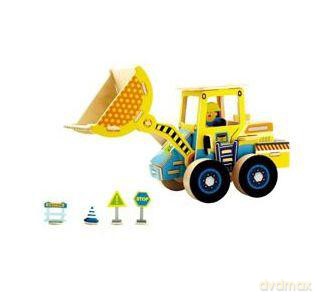 Drewniane puzzle 3D - Ładowarka [PUZZLE]