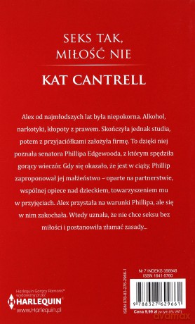 Gorący Romans Seks tak miłość nie - Kat Cantrell [KSIĄŻKA]